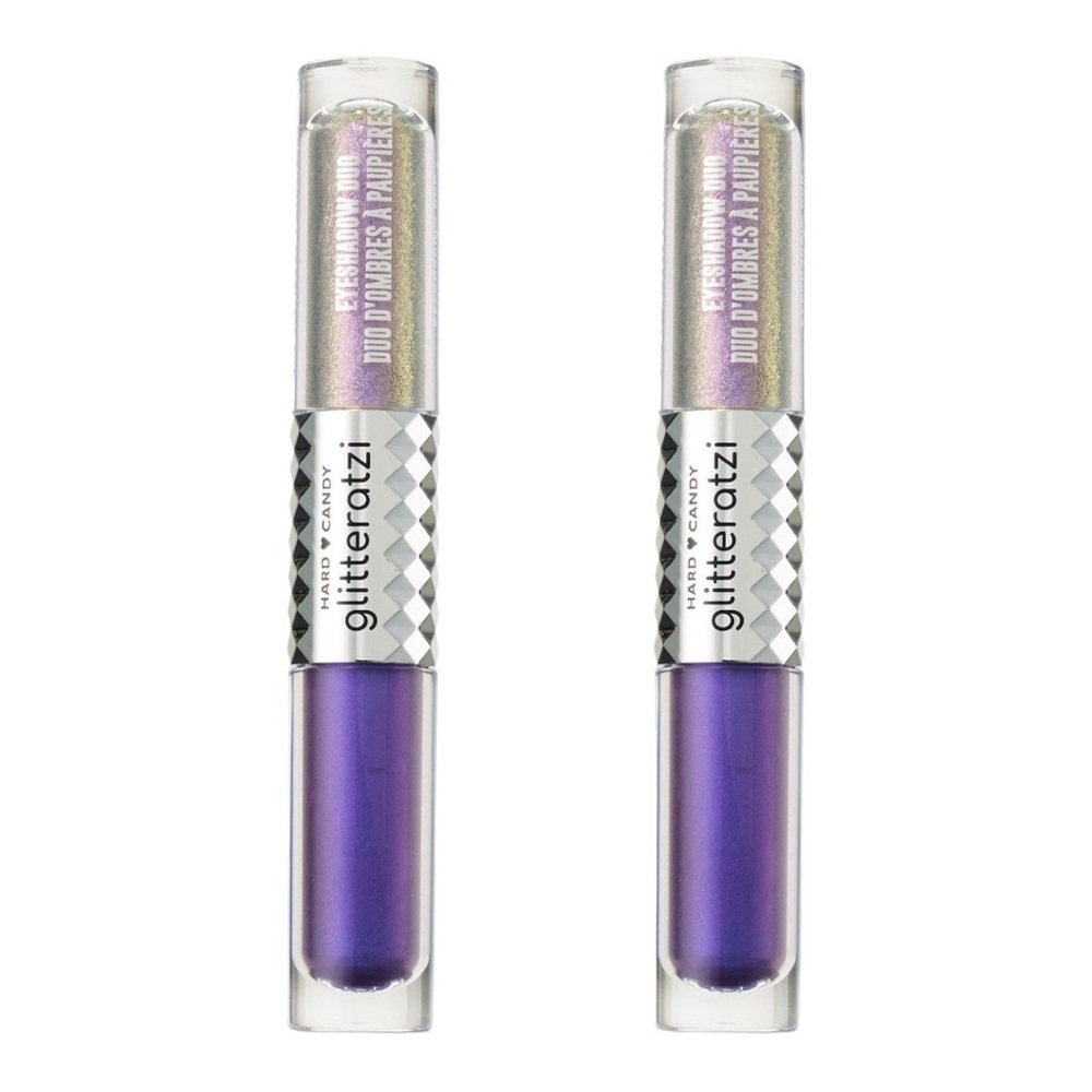 **HTF** HARD CANDY GLITTERATZI EYESHADOW DUO IN VIVA LA VENUS X2 - BRAND NEW